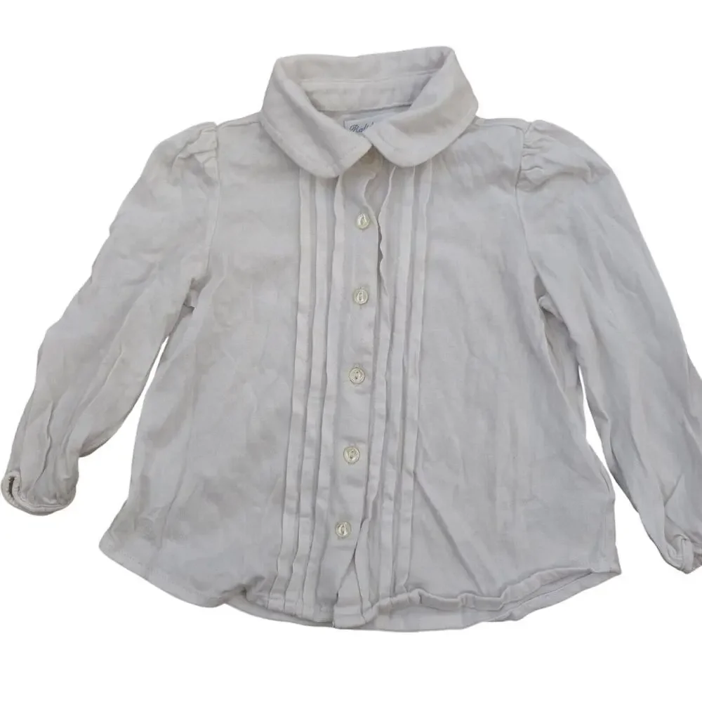 RALPH LAUREN‎ Baby Christmas Holiday plaid Outfit set 12mos- MC1